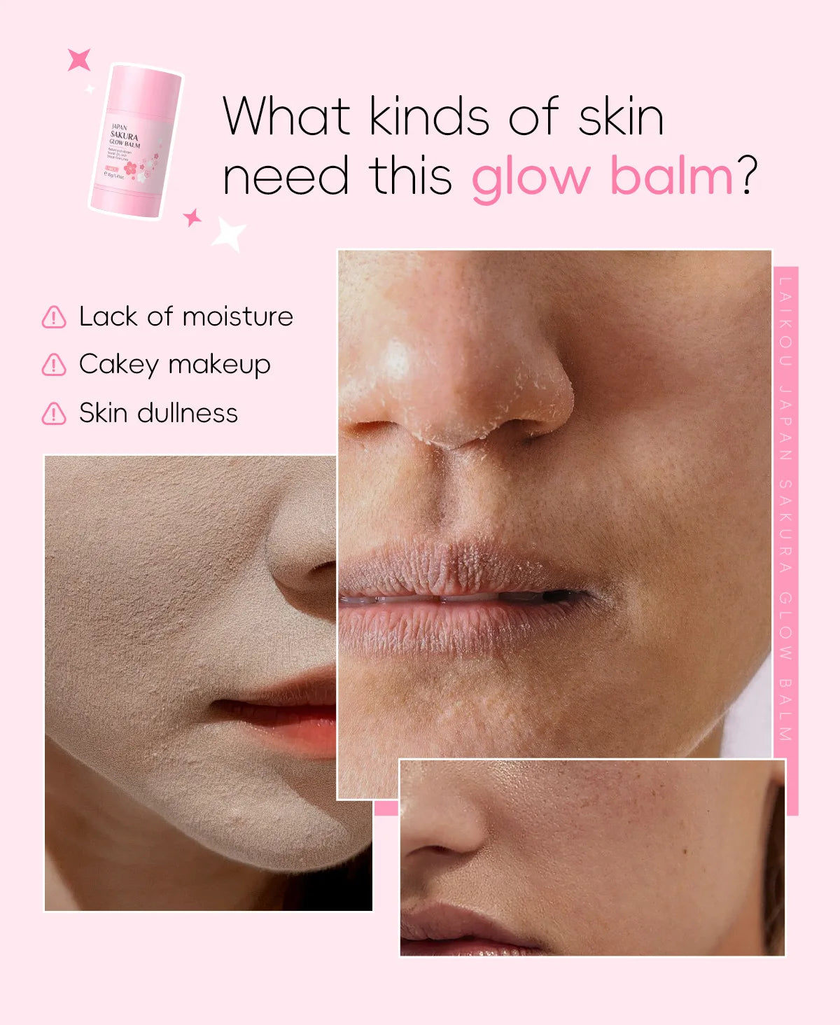 Sakura Solid Face Mask Stick Deep Cleaning Green Tea Facial Mask Reduces Blackhead Pores Oil Control Moisturizing Mud Mask 40g