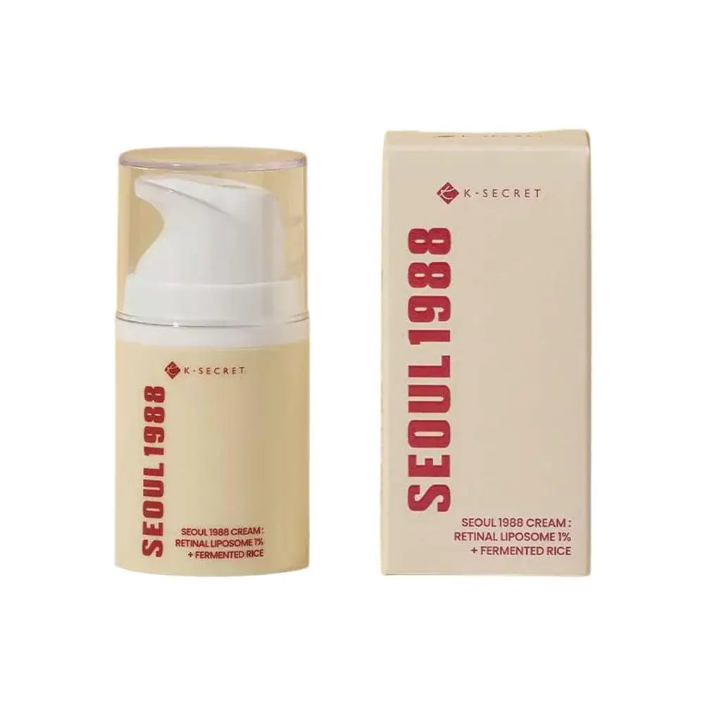 Seoul 1988 Retinol Liposome Facial Care Cream Fade Fine Lines Anti-wrinkle Eye Cream Moisturizing Care Cream Face Skin Care