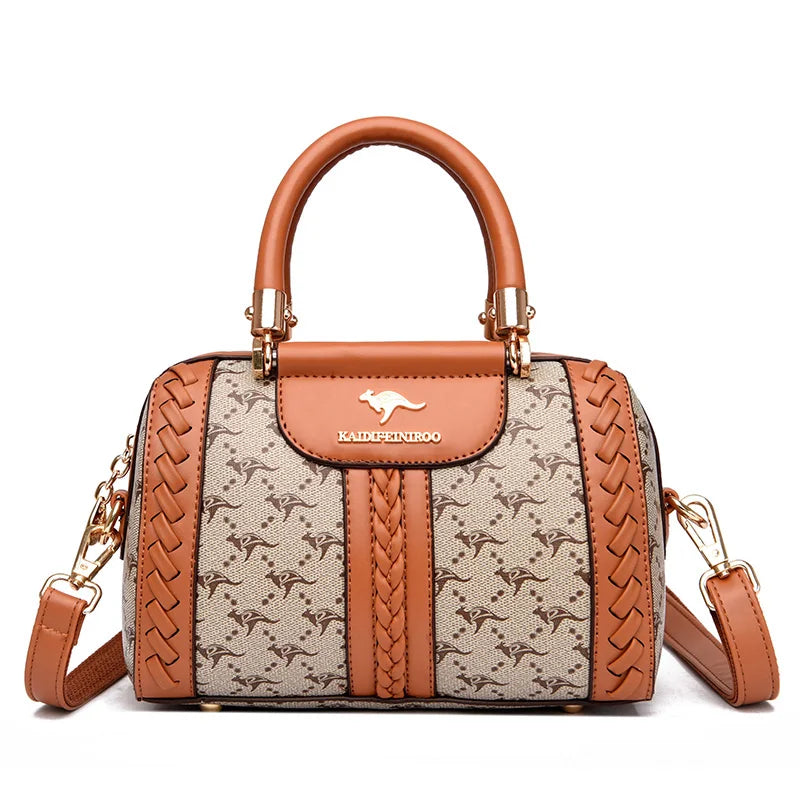 women Luxury Handbags Women Bags Designer Shoudler Bags for Women 2024 Ladies Shoulder Messenger Bag Semi woven style Sac A Main