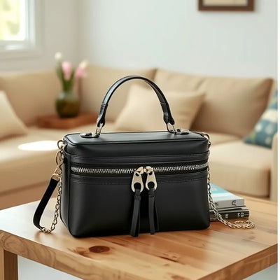 Women's PU handbag versatile fashion small bag shoulder crossbody box bag