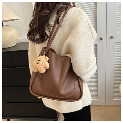 Large Capaci Buet Bag Women's Handbag 2023 New Retro Versatile Single oulder Bag Quali Tote Bag for Work And Commuting