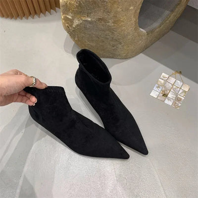 Shoes for Women 2025 High Quality Elegant Ankle Women's Boots