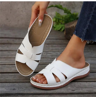 Women Shoes Sandals Summer Non-Slip Women's Sandals Slip On Women's Shoes Wedge Sandals Woman Outdoor Female Slipper Footwear