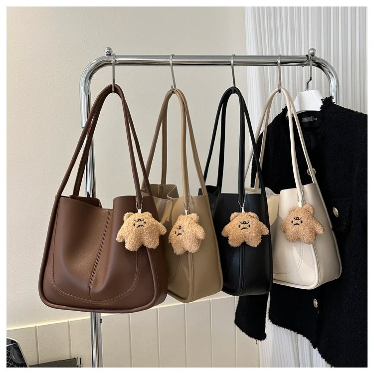 Large Capaci Buet Bag Women's Handbag 2023 New Retro Versatile Single oulder Bag Quali Tote Bag for Work And Commuting