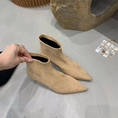 Shoes for Women 2025 High Quality Elegant Ankle Women's Boots