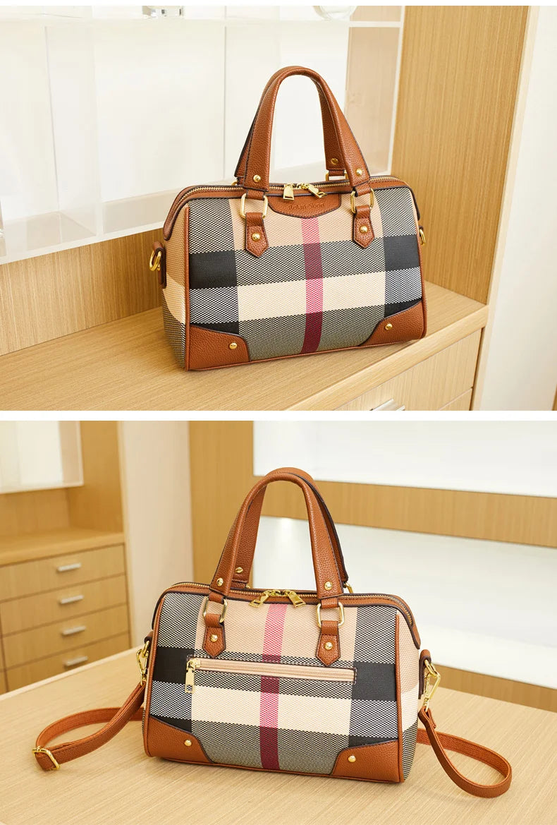 Women's Bag Tote Bag Light Luxury Shoulder Bag Large Capacity Handbag Casual Fashion Versatile Commuter Large Bag Brand Niche High-End 2025 New Handbag Casual Bag