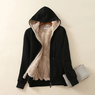 Womens Outerwears Cashmere Winter Warm Coats Thick Parka Warm Hooded Coat Women Jacket Parka Basic Jacket Women'S Clothing