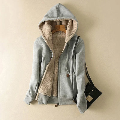 Womens Outerwears Cashmere Winter Warm Coats Thick Parka Warm Hooded Coat Women Jacket Parka Basic Jacket Women'S Clothing
